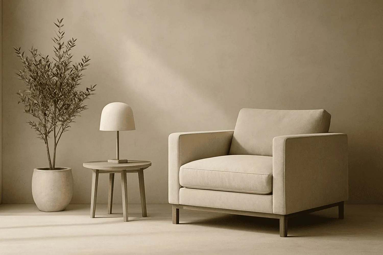 salon minimaliste